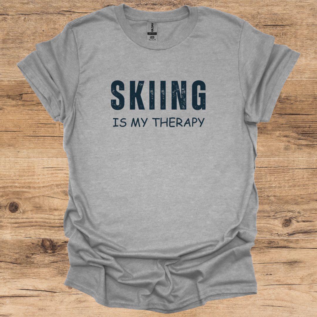 Skiing is my Therapy T-Shirt