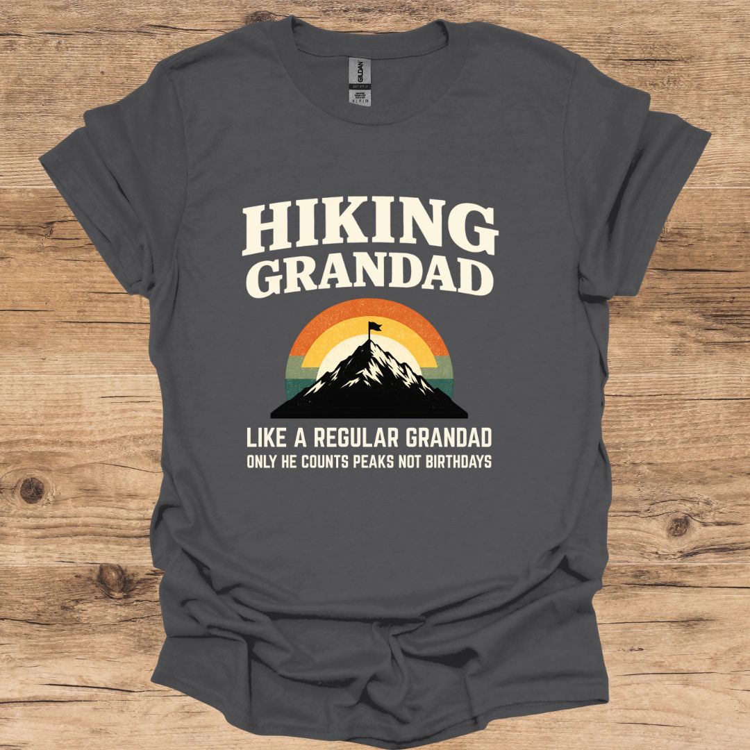 Hiking Grandad Birthdays T-Shirt