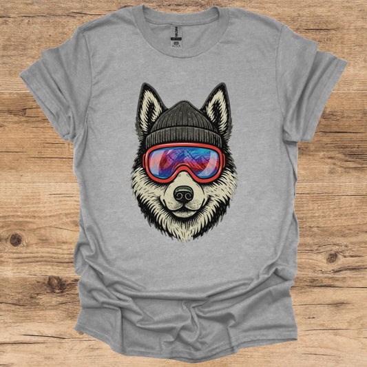 Husky Colour Goggles T-Shirt