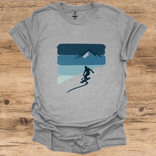 Snowboard Brushstroke T-Shirt