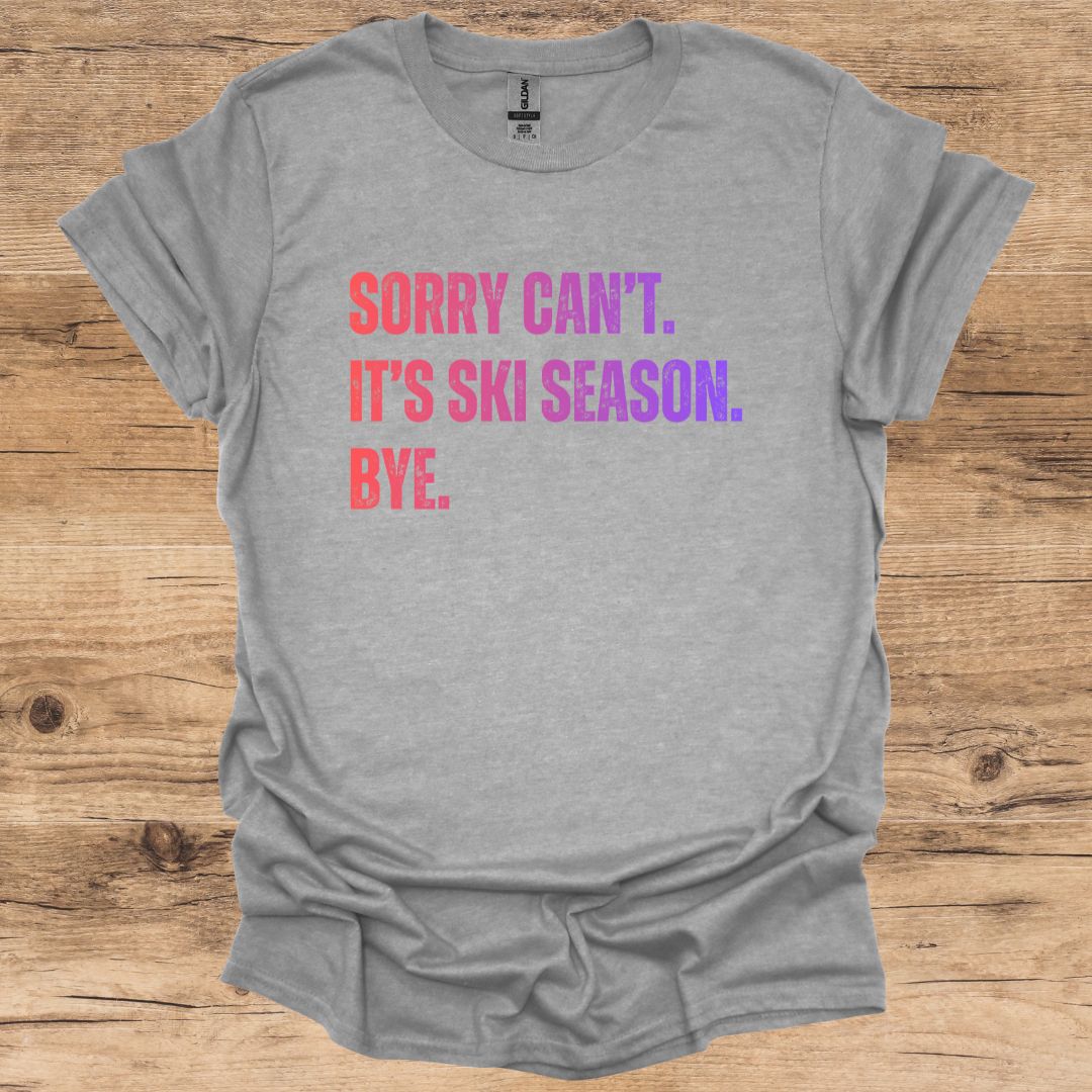 Ski Season Bye_Orange T-Shirt