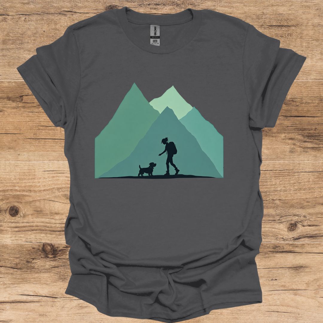 Girl & Border Terrier T-Shirt