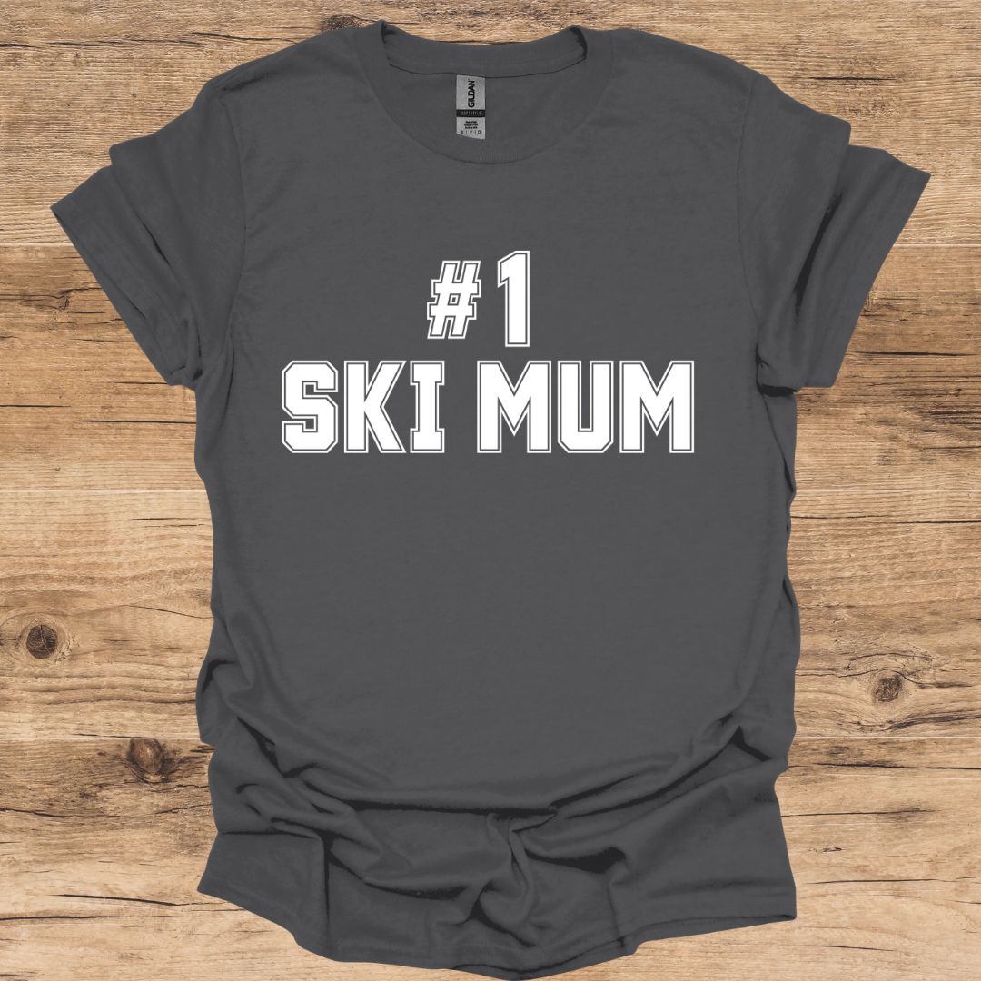 #1 SKI MUM T-Shirt