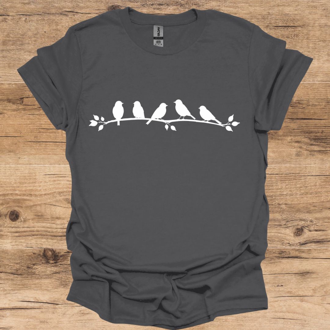 Nature Birds Silhouette T-Shirt
