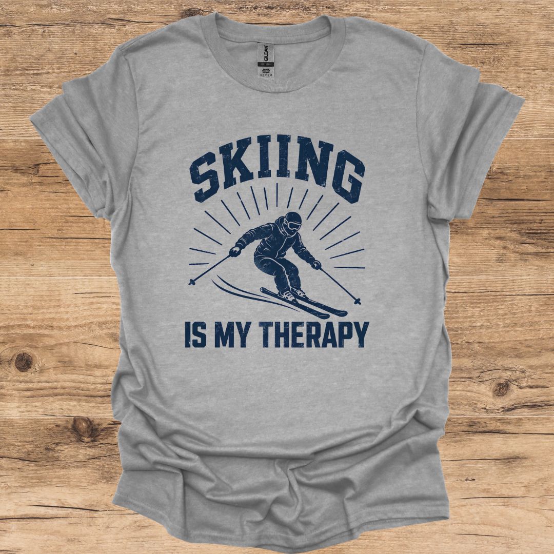 Ski Therapy Vintage T-Shirt