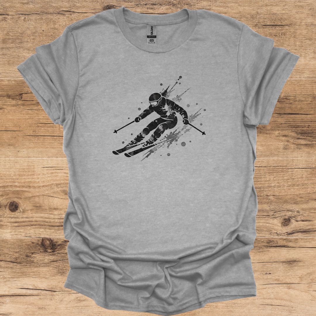 Midnight Carve Skier T-Shirt