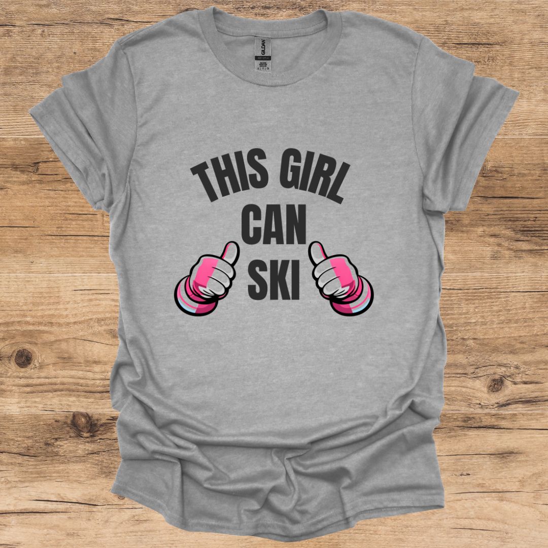 This Girl Can Ski T-Shirt