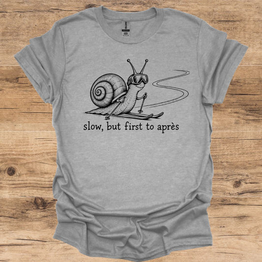 Snail First To Après T-Shirt