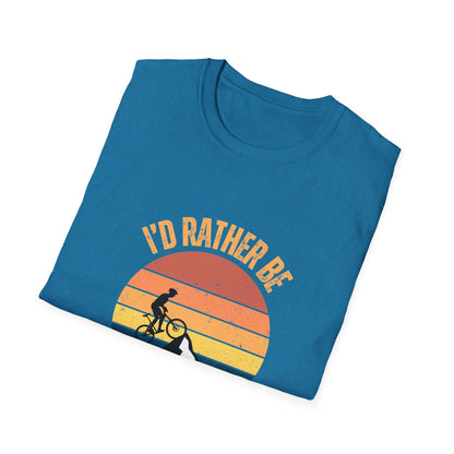 I'd Rather be Biking_Vintage T-Shirt