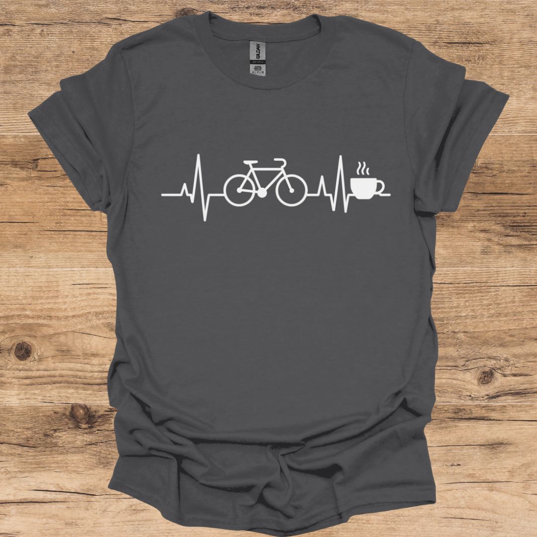 Heartbeat Cycling & Coffee T-Shirt