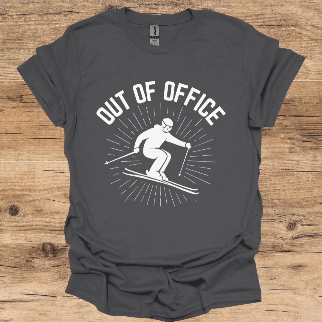 Out Of Office_Ski T-Shirt