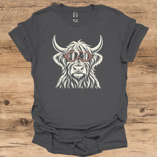 Cow Ski Goggles T-Shirt