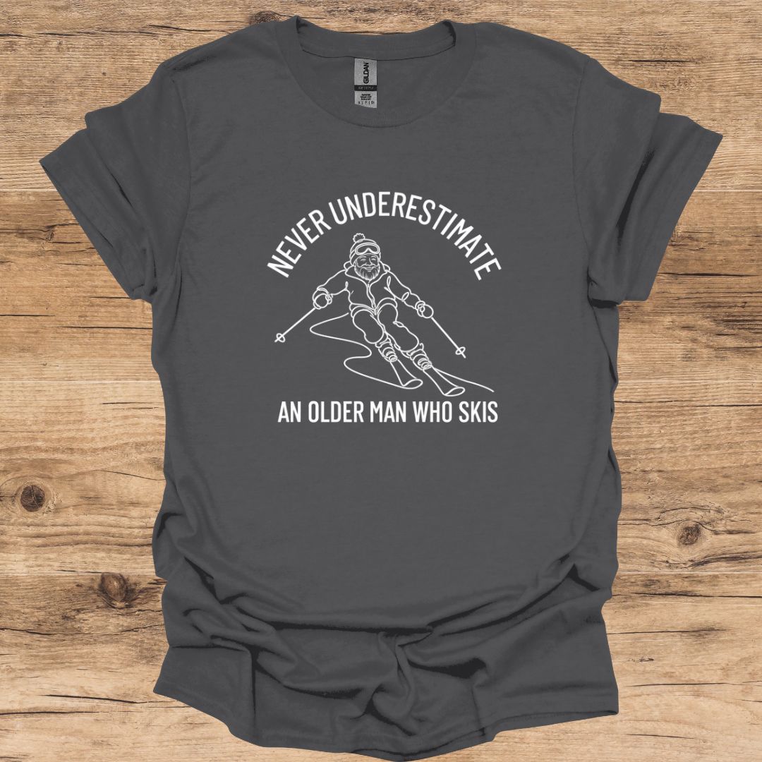 Line Underestimate Older Man T-Shirt