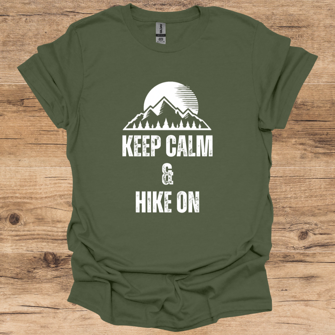 Keep Calm & Hike On T-Shirt