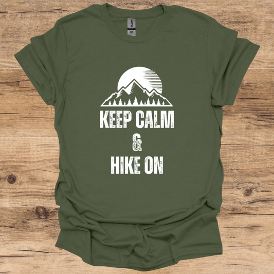 Keep Calm & Hike On T-Shirt