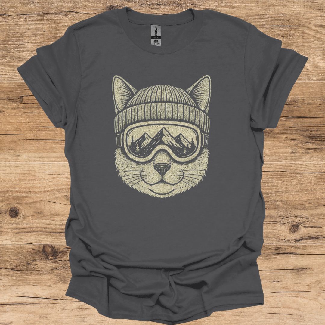 Cat Mountain Goggles T-Shirt