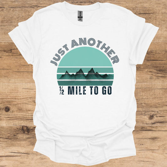 Just Another 1/2 Mile_Sunset T-Shirt