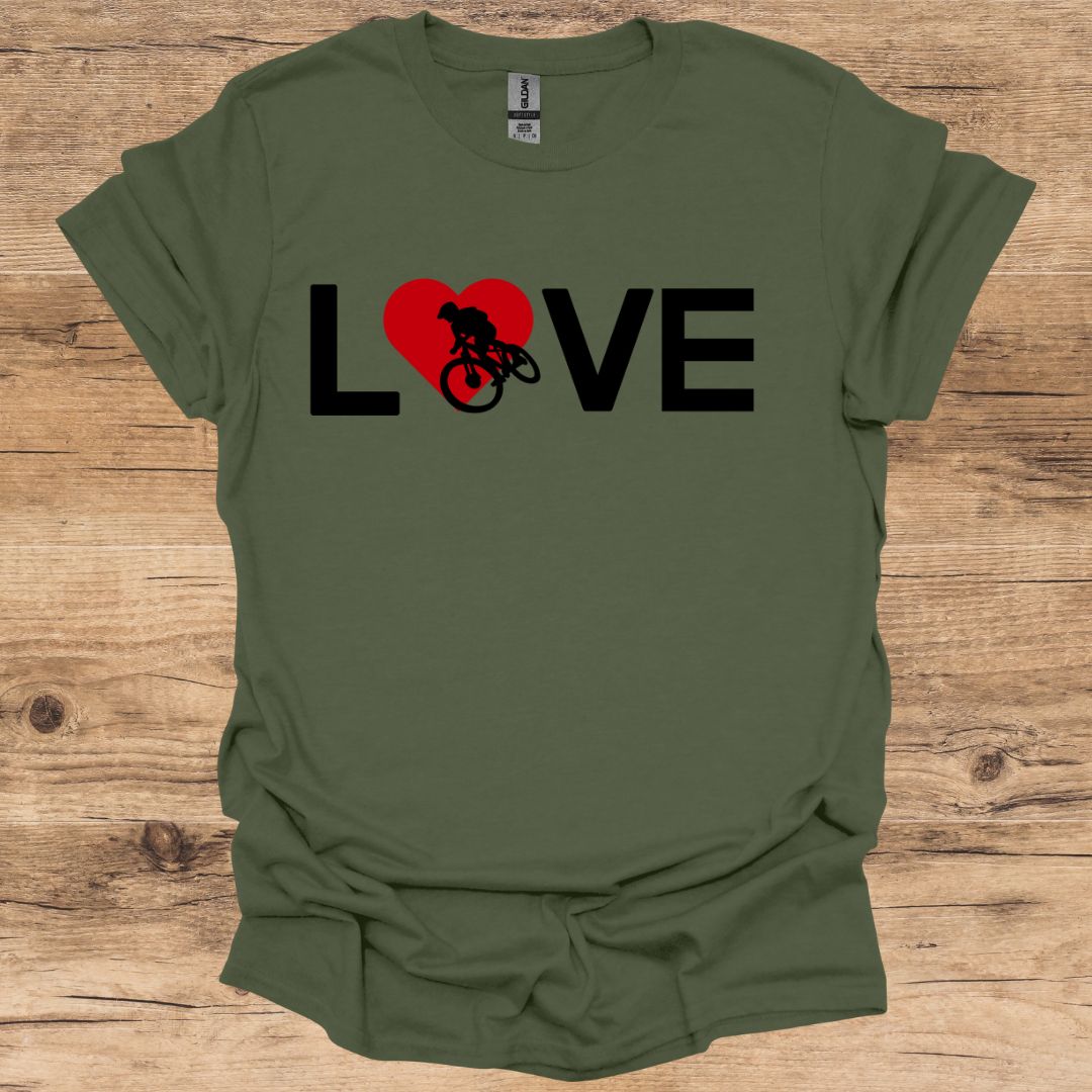 Love Biking T-Shirt