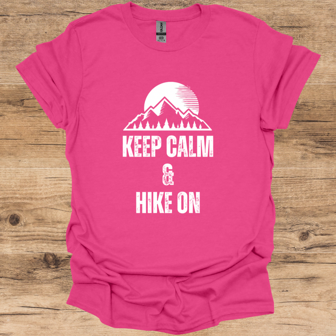 Keep Calm & Hike On T-Shirt
