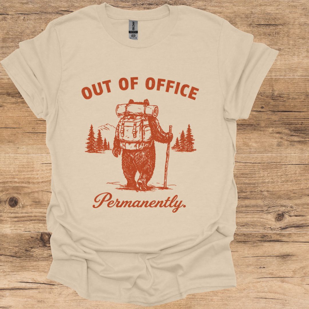Out Of Office Bear T-Shirt