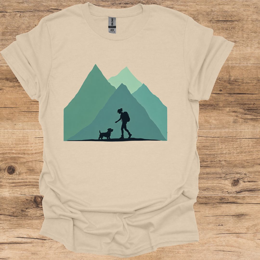 Girl & Border Terrier T-Shirt