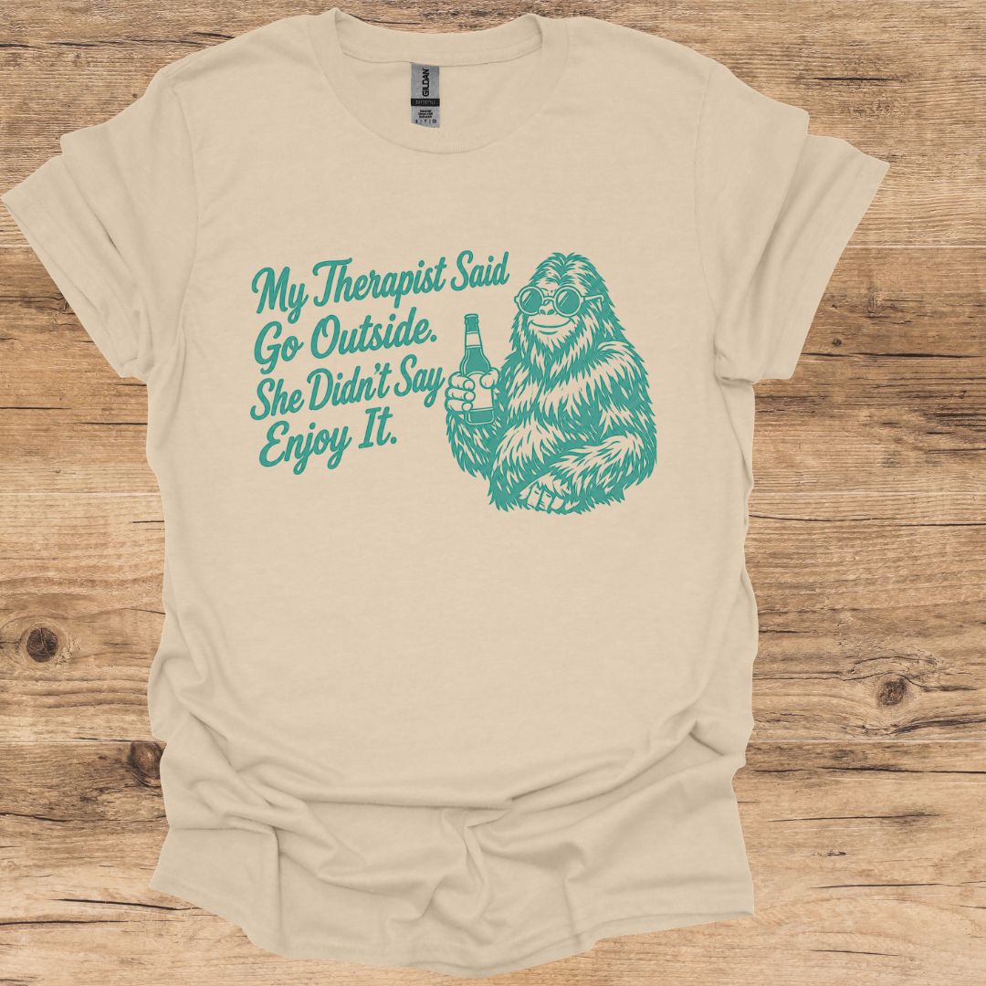 Bigfoot Therapist T-Shirt