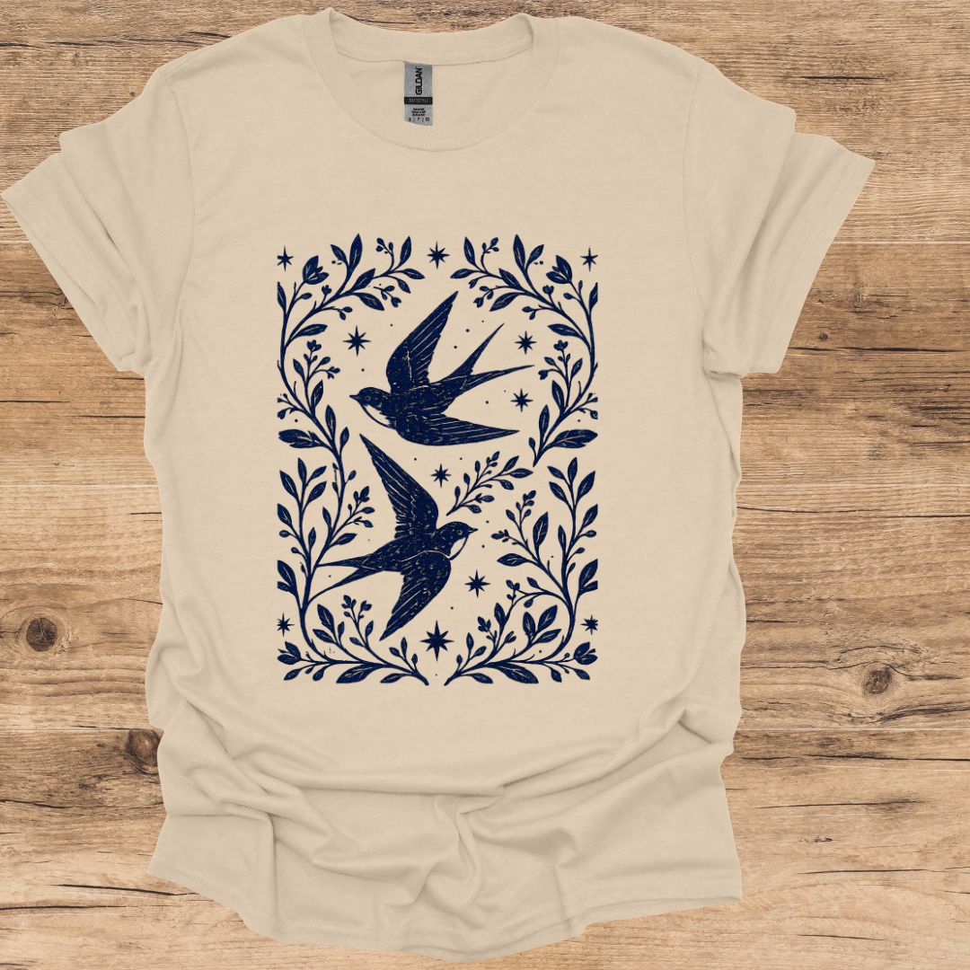 Swallow Botanical T-Shirt
