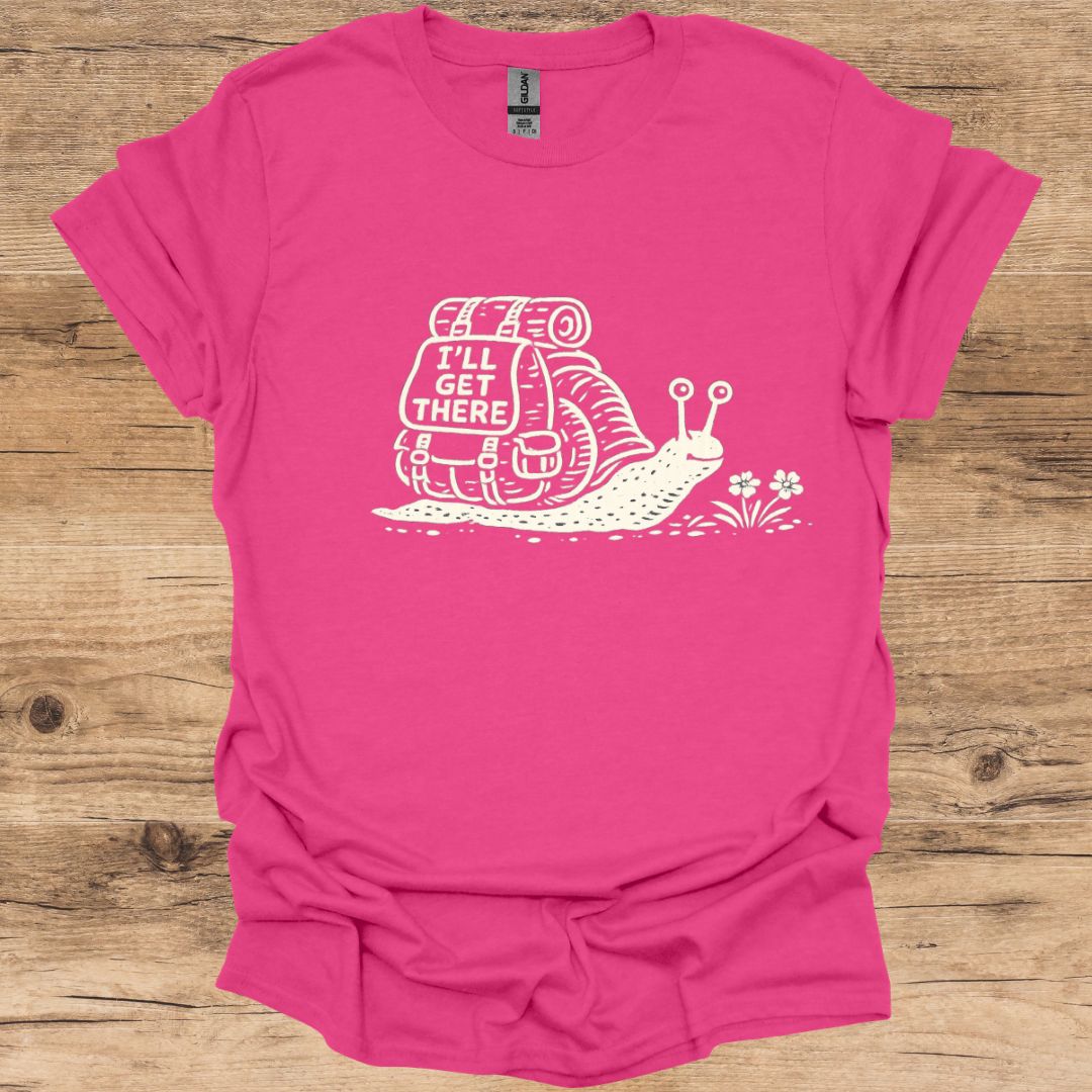 I'll Get There Snail T-Shirt