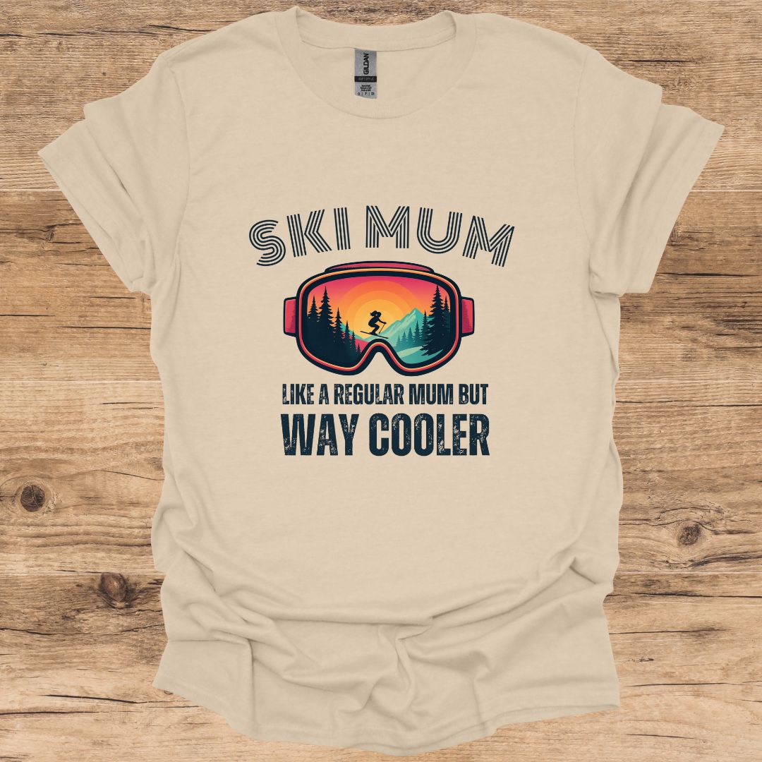 Ski Mum Way Cooler T-Shirt