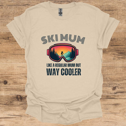 Ski Mum Way Cooler T-Shirt