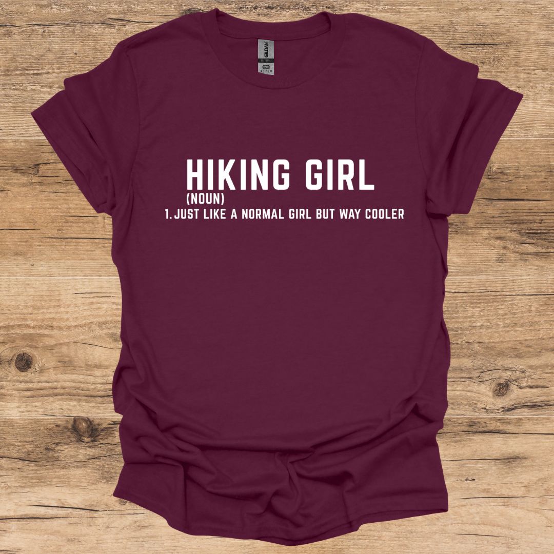 Hiking Girl Noun T-Shirt