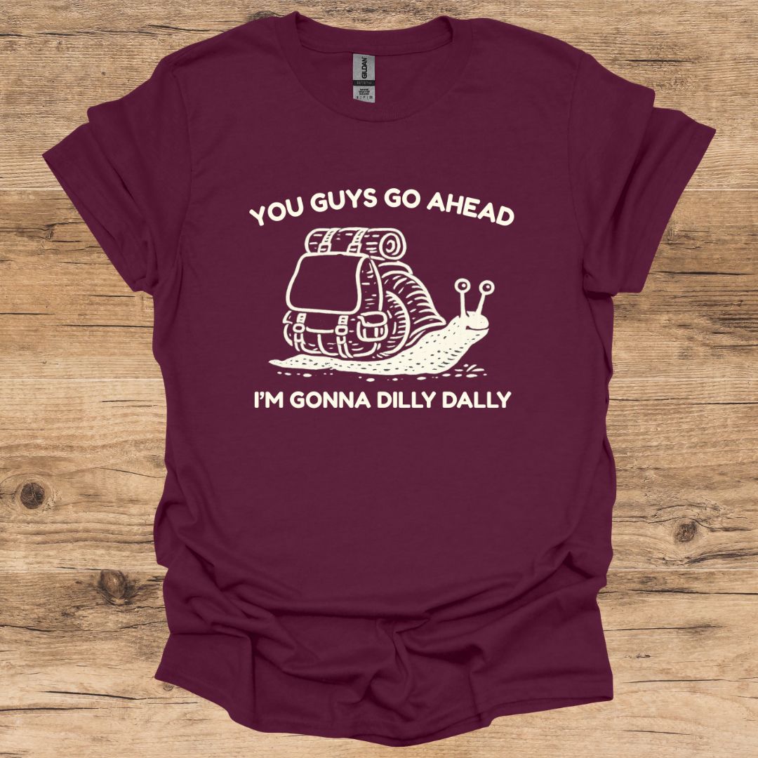 Snail Dilly Dally T-Shirt