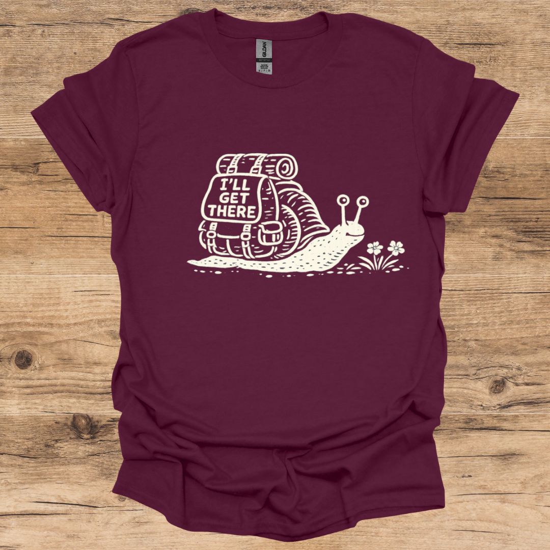 I'll Get There Snail T-Shirt