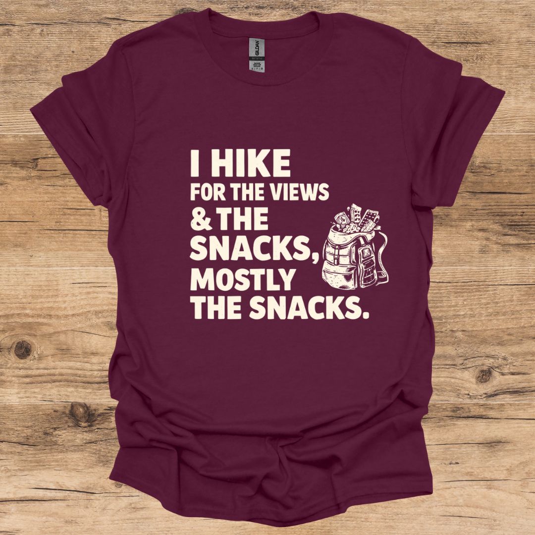 Hike For Views & Snacks T-Shirt