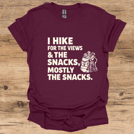 Hike For Views & Snacks T-Shirt