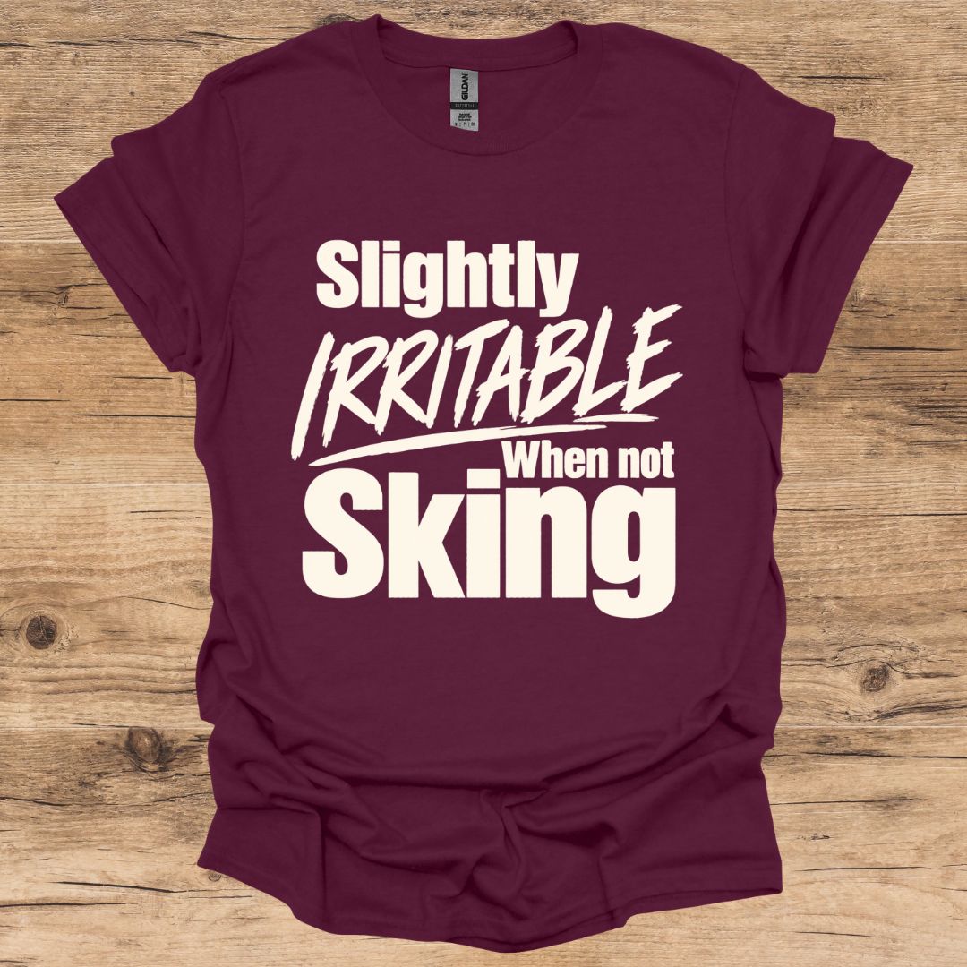 Irritable Not Skiing T-Shirt