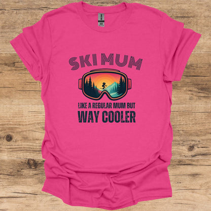 Ski Mum Way Cooler T-Shirt