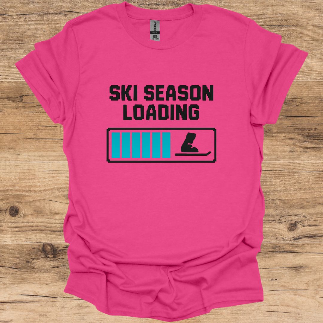 Ski Season Loading T-Shirt