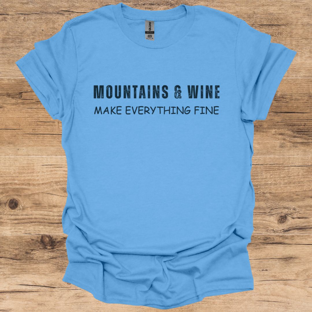 Mountains & Wine T-Shirt