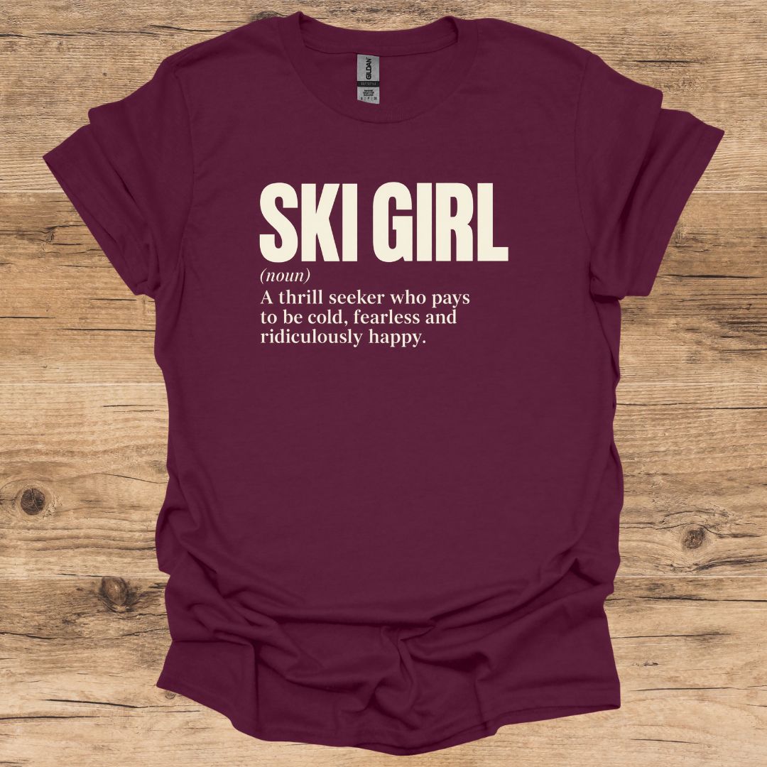 Ski Girl Noun T-Shirt
