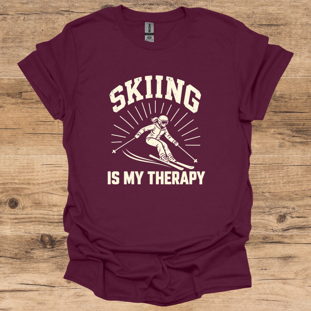 Ski Lady Therapy T-Shirt