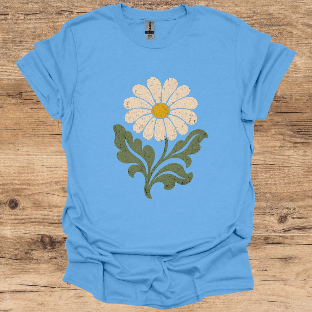 Vintage Daisy Flower T-Shirt