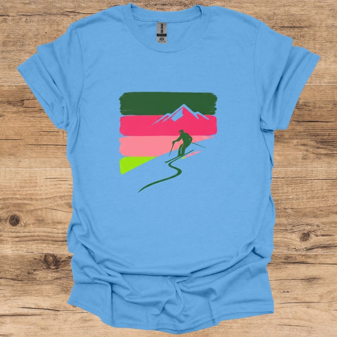 Ski Brushstroke_P T-Shirt