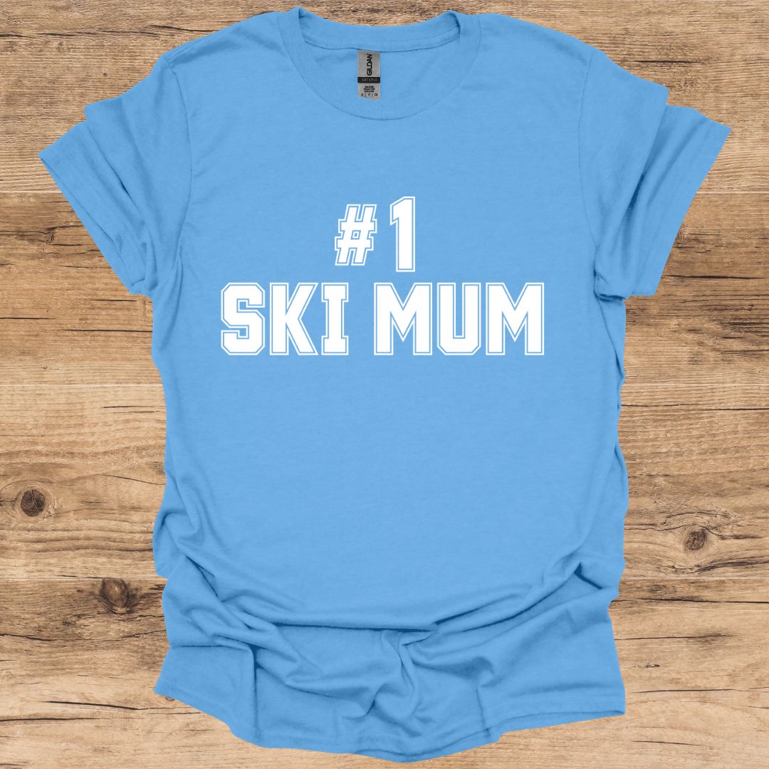 #1 SKI MUM T-Shirt