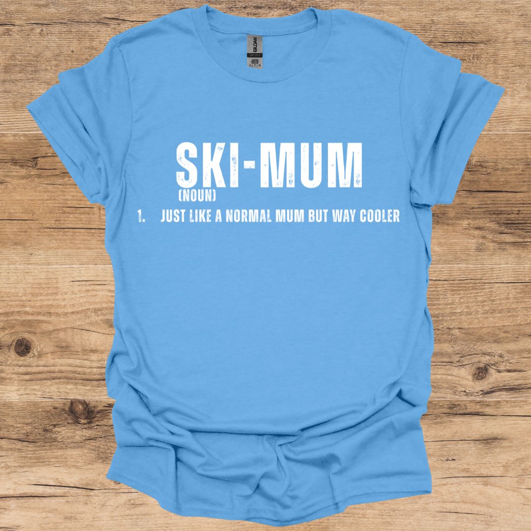 Ski Mum Noun T-Shirt