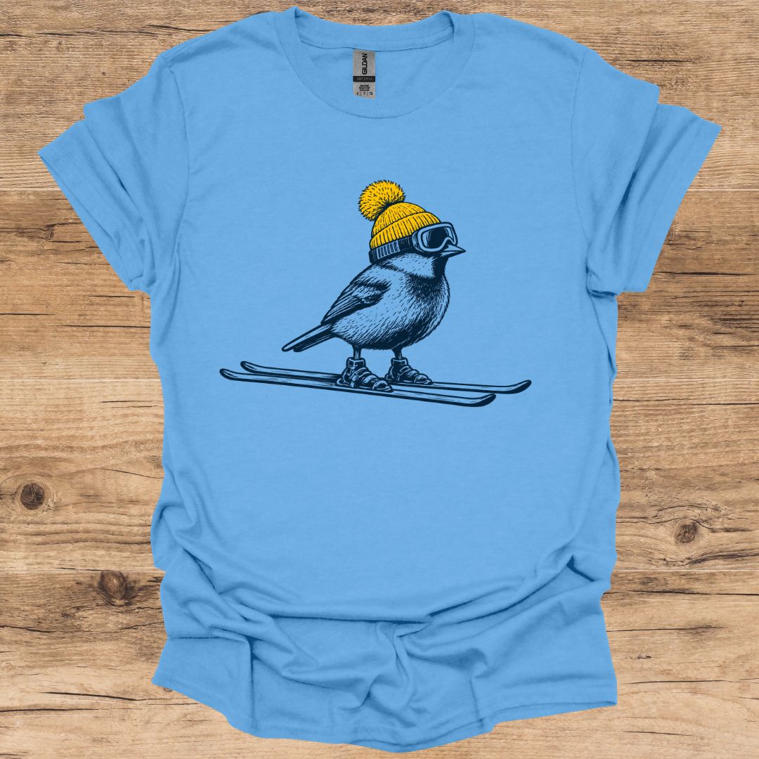 Ski Beanie Bird T-Shirt