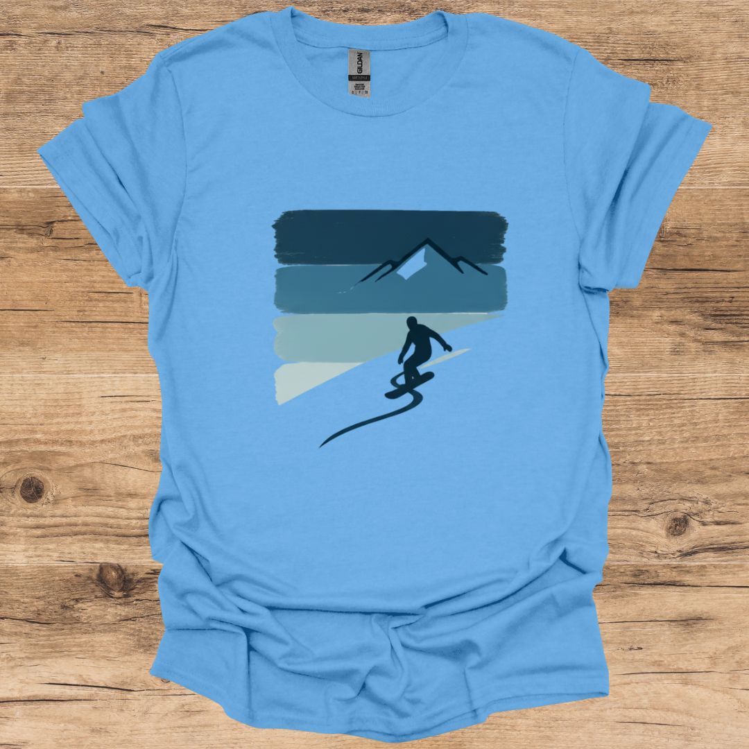 Snowboard Brushstroke T-Shirt