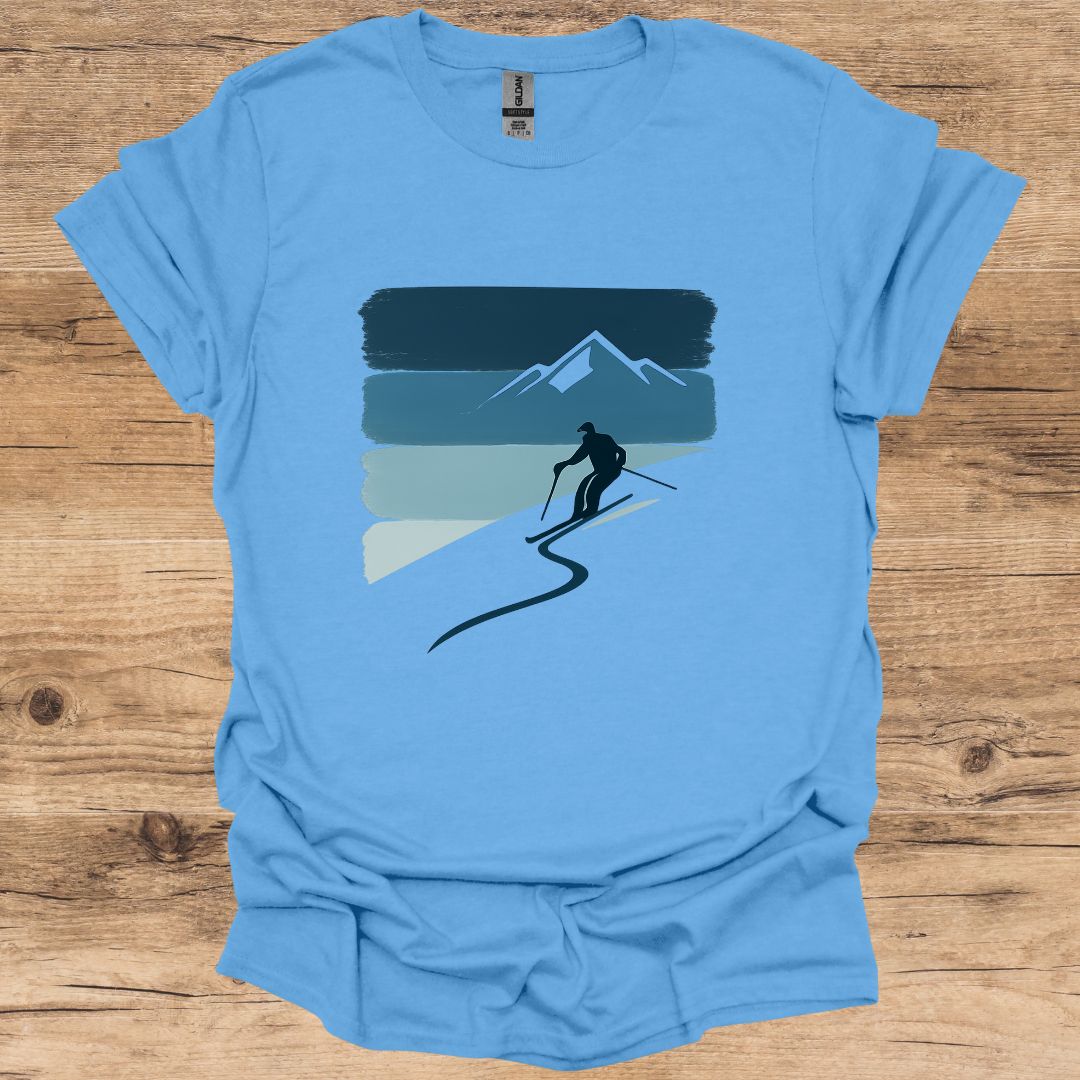 Ski Brushstroke T-Shirt