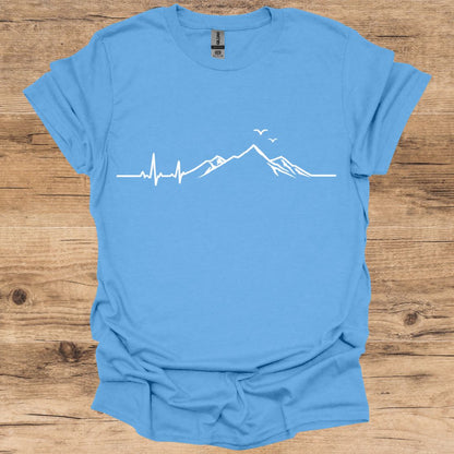 Mountain Bird Heartbeat T-Shirt