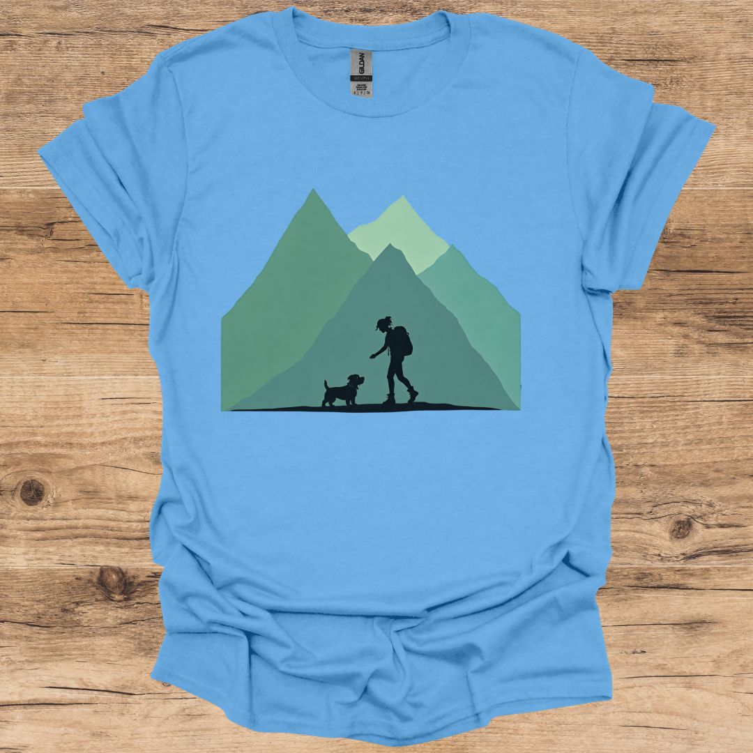 Girl & Border Terrier T-Shirt